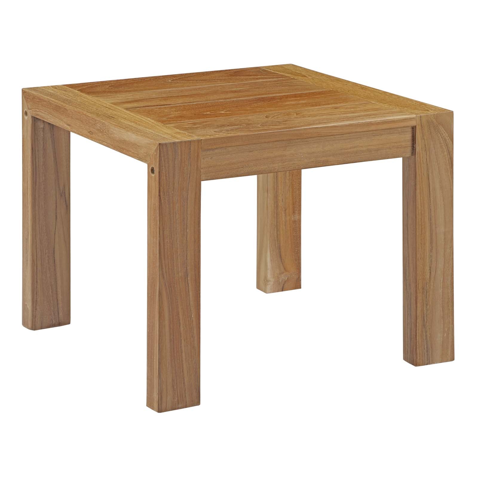 Stylish & Durable Bayport Premium 3-Piece Teak Outdoor Patio Set with Weather-Resistant Cushions