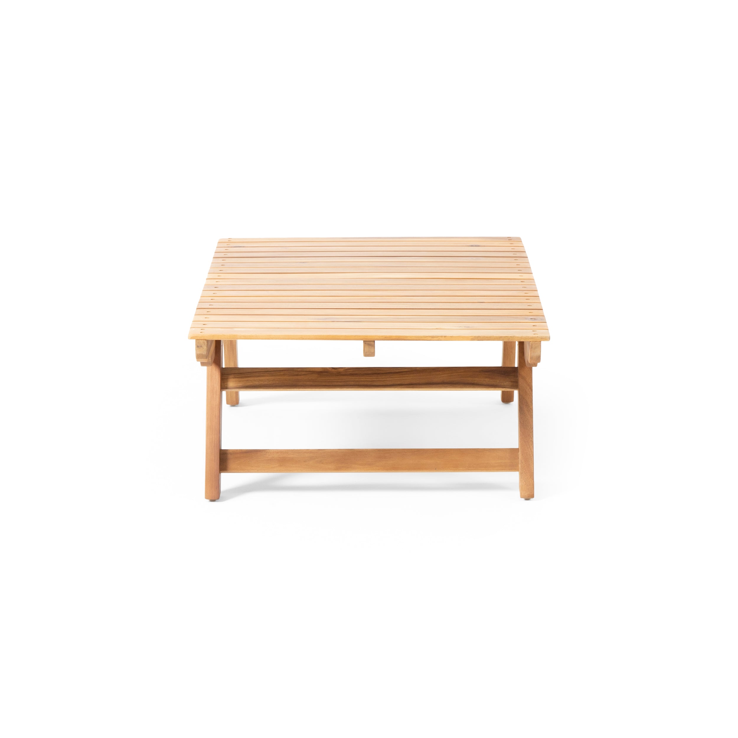 Christopher Knight Home® Sedona Natural Acacia Wood Outdoor Coffee Table - Sleek & Durable Design