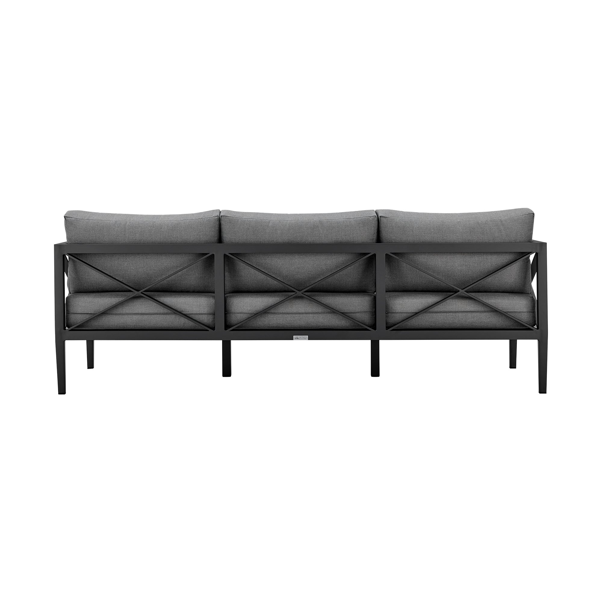 Sonoma 4-Piece Outdoor Conversation Set - Durable Aluminum Frame & Waterproof Comfort Cushions