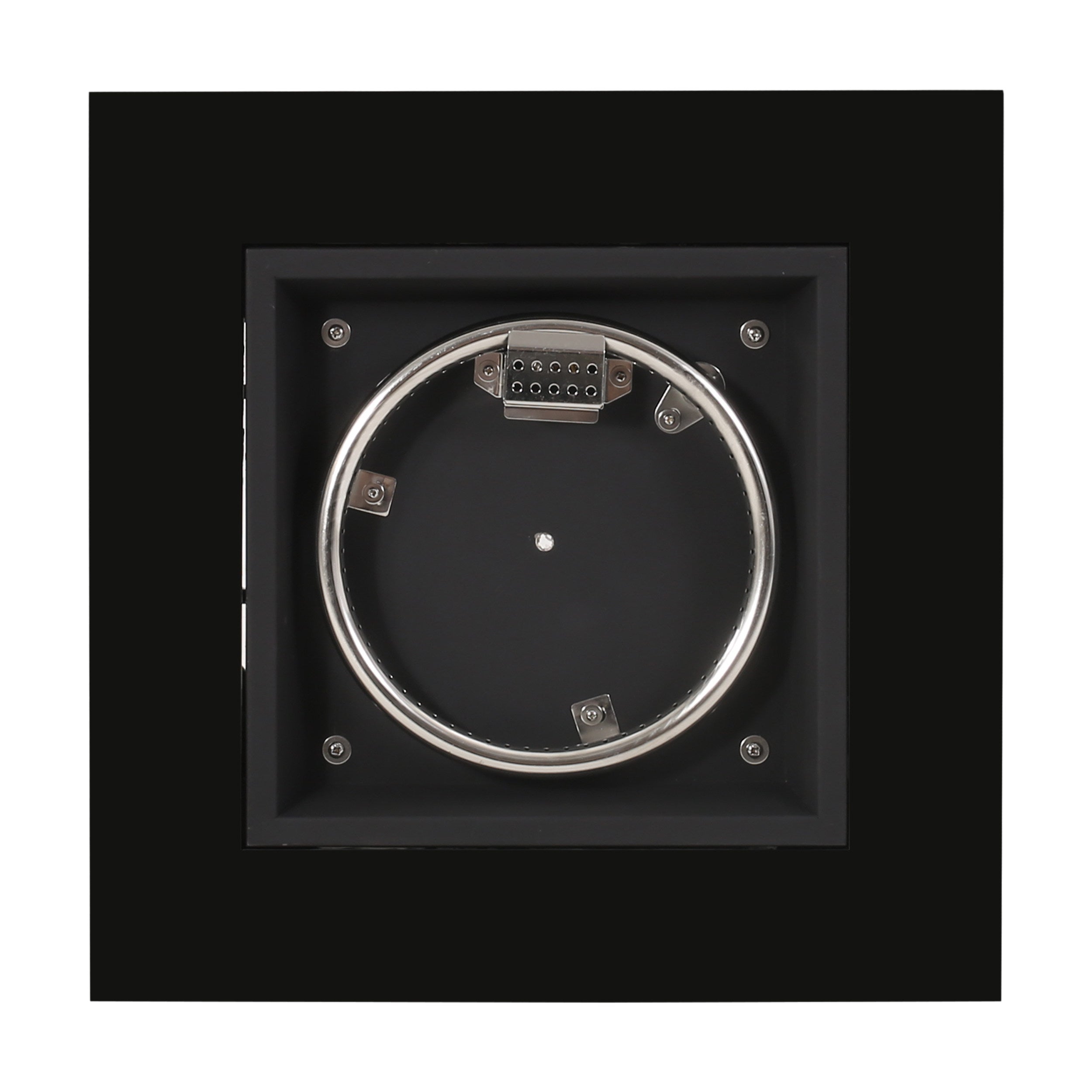 Christopher Knight Home® Adio 19.5-Inch Light Gray & Gloss Black Modern Outdoor Fire Column