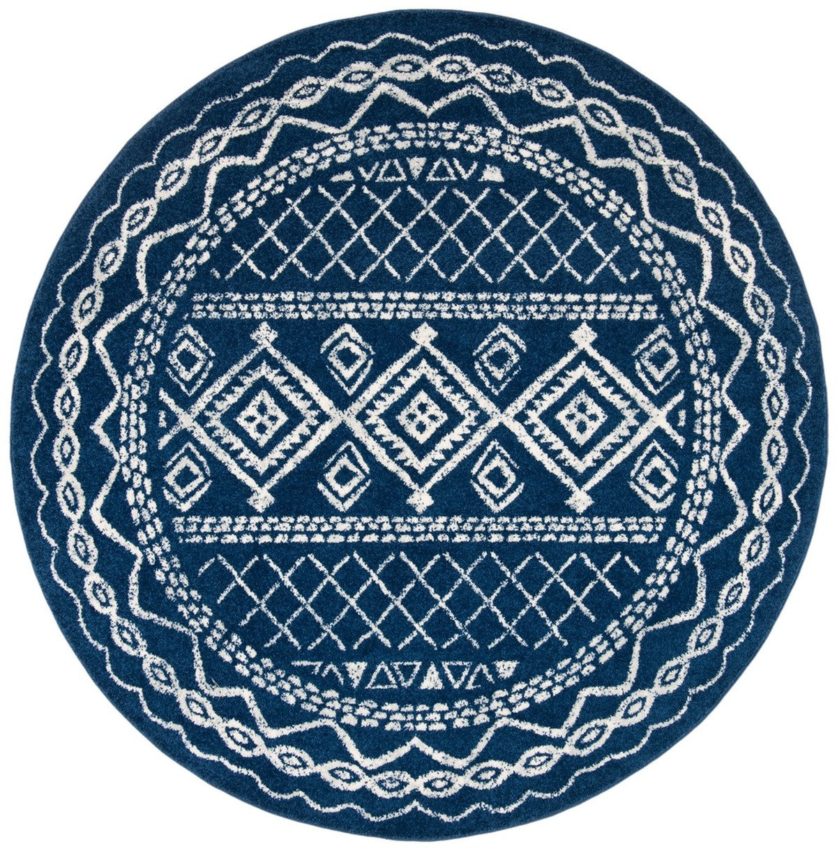 Stylish Tulum Bohemian Power Loomed Rug - 60% Polypropylene & 40% Jute for Any Space