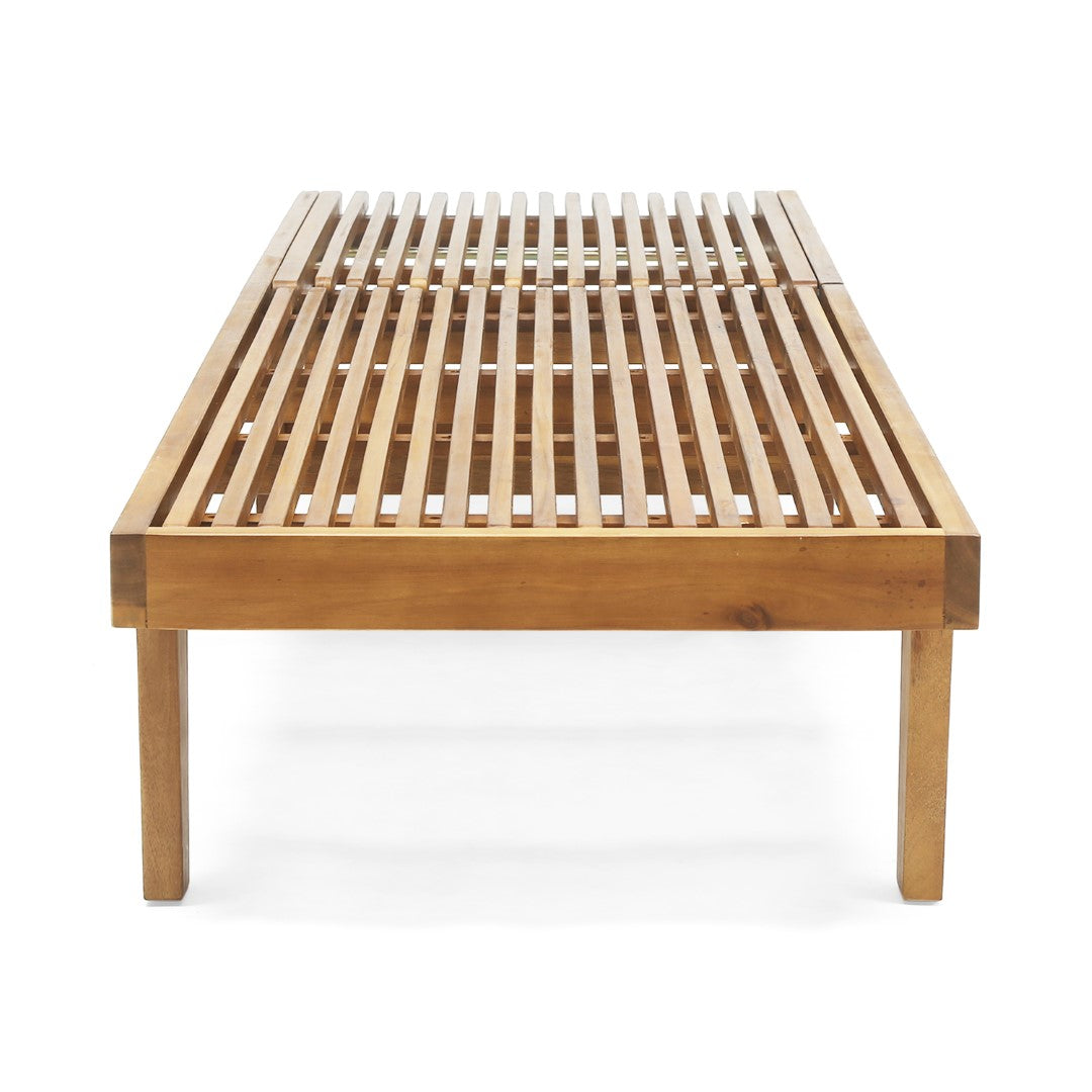 Christopher Knight Home® Nadine Adjustable Acacia Outdoor Chaise Lounge - Various Finishes