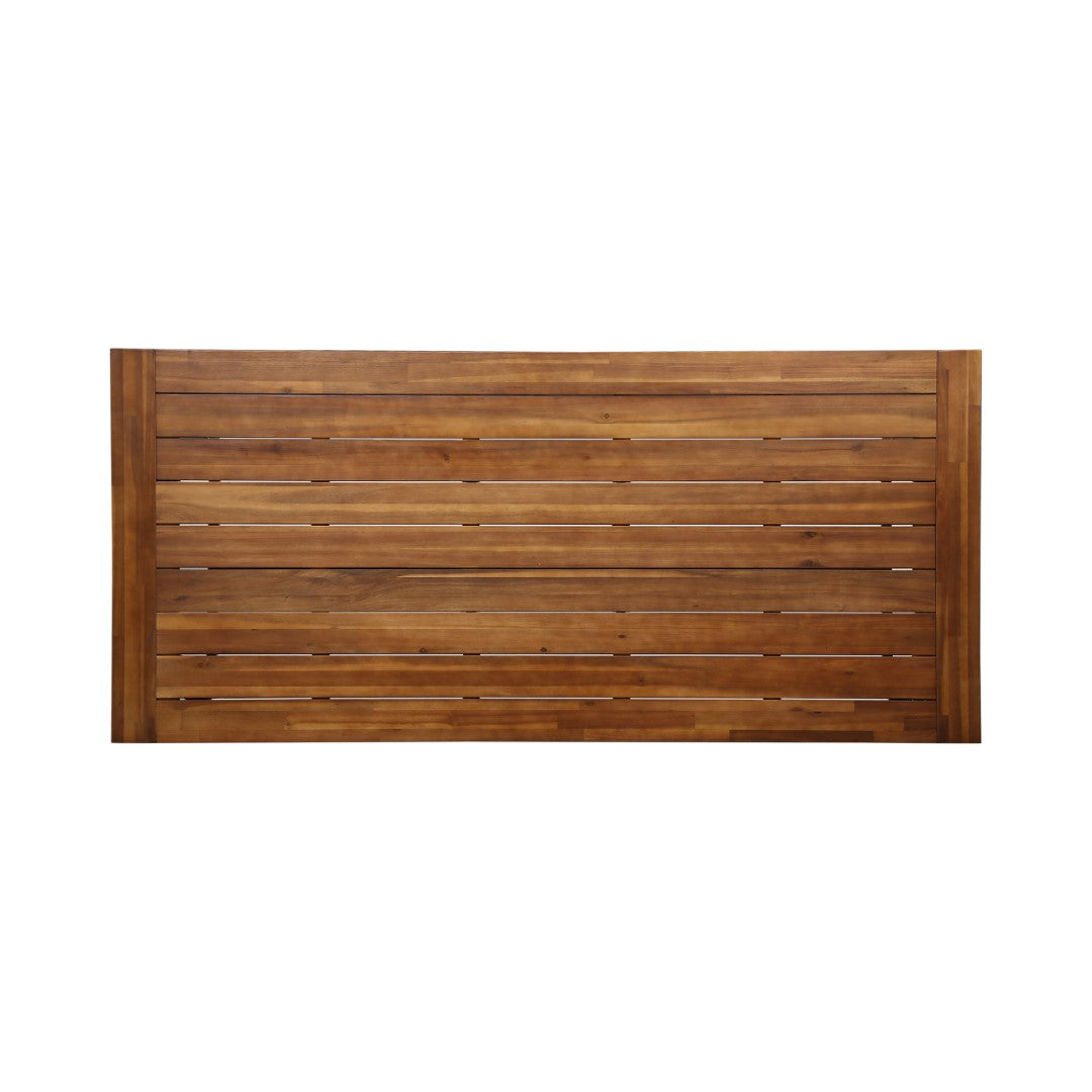 Christopher Knight Home® Carlisle Teak and Rustic Metal Outdoor 8 - Seater Wooden Dining Table