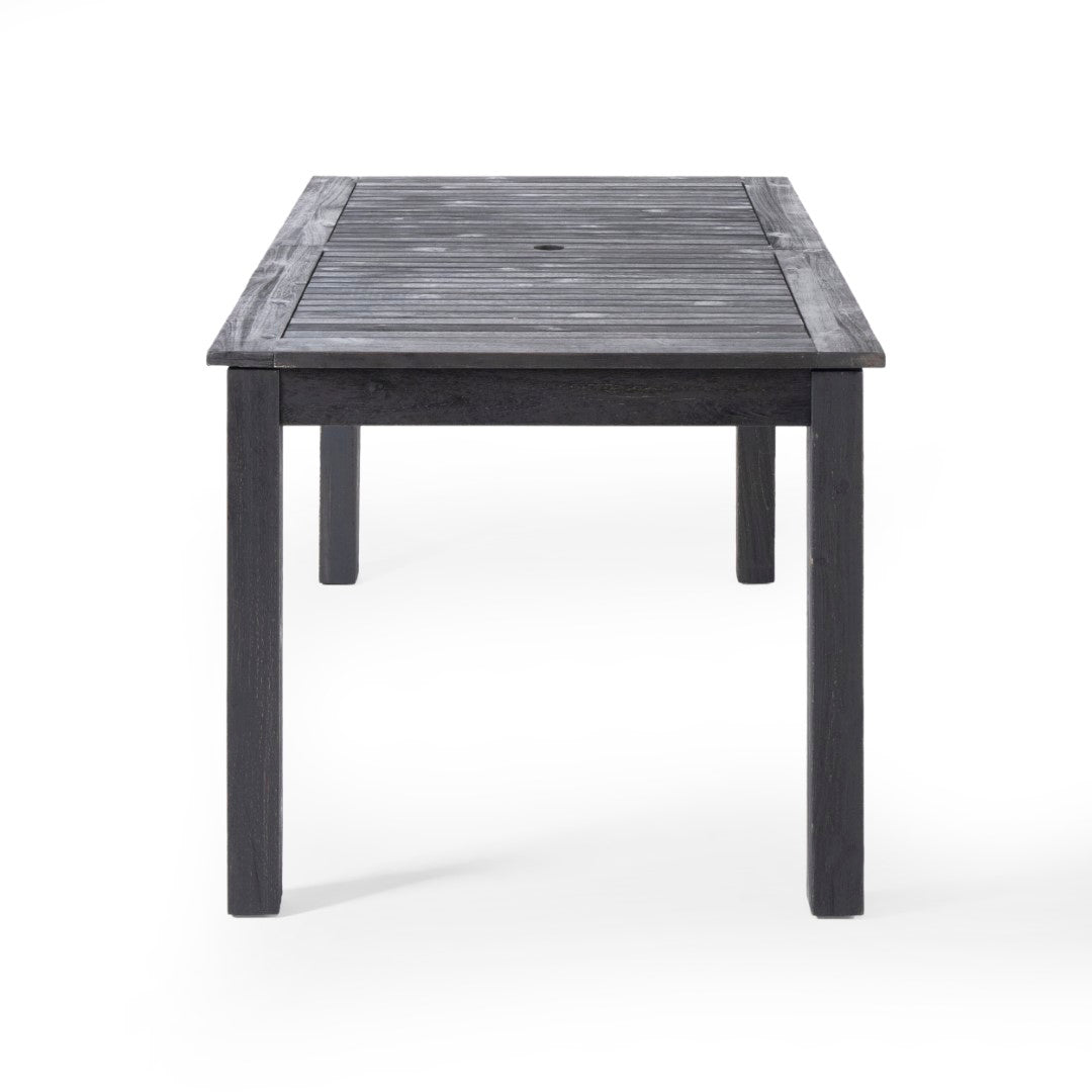 Christopher Knight Home® Dark Gray Expandable Acacia Wood Outdoor Dining Table