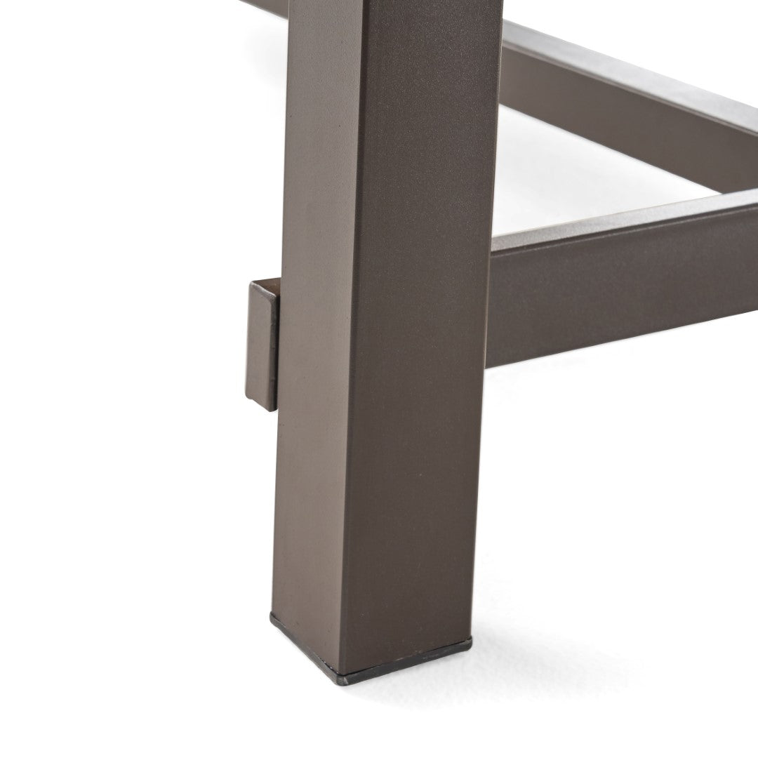 Christopher Knight Home® Carlisle Teak and Rustic Metal Outdoor 8 - Seater Wooden Dining Table