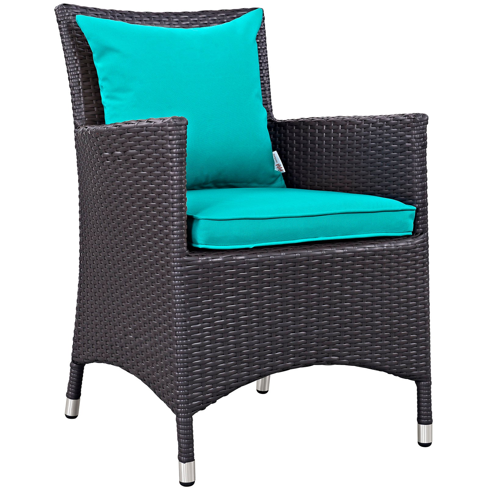 Convene 7-Piece All-Weather Outdoor Dining Set with Stylish Rattan and Durable Cushions