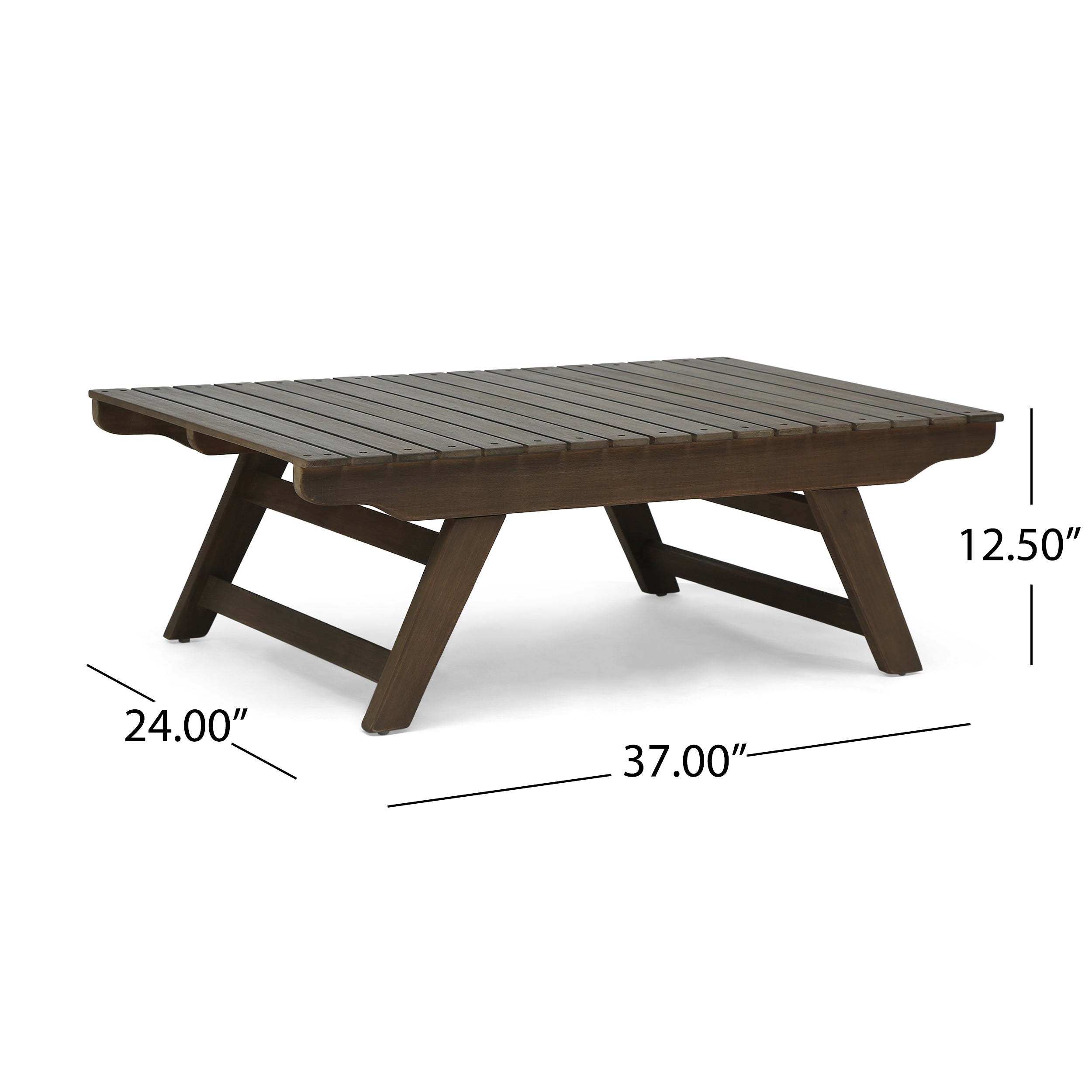 Christopher Knight Home® Sedona Natural Acacia Wood Outdoor Coffee Table - Sleek & Durable Design