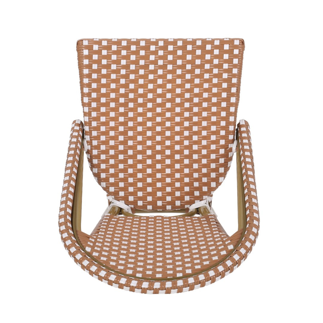 Christopher Knight Home® 2-Piece Set of French-Style Aluminum Outdoor Barstools