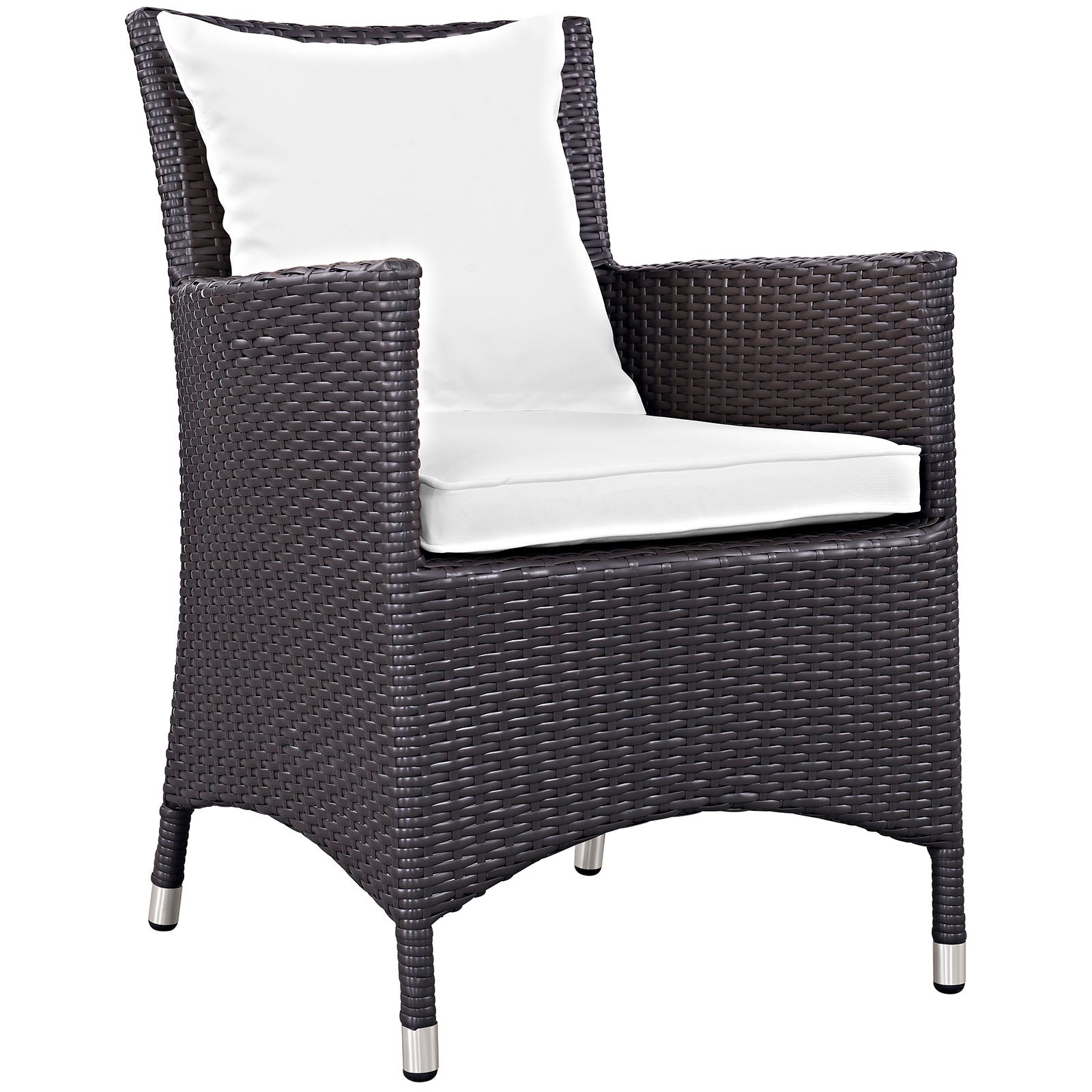 Convene 7-Piece All-Weather Outdoor Dining Set with Stylish Rattan and Durable Cushions