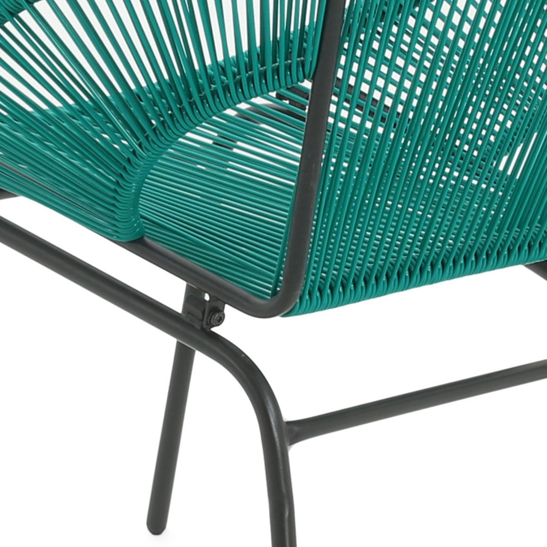 Christopher Knight Home® Teal Outdoor Wicker Club Chair Set of 2