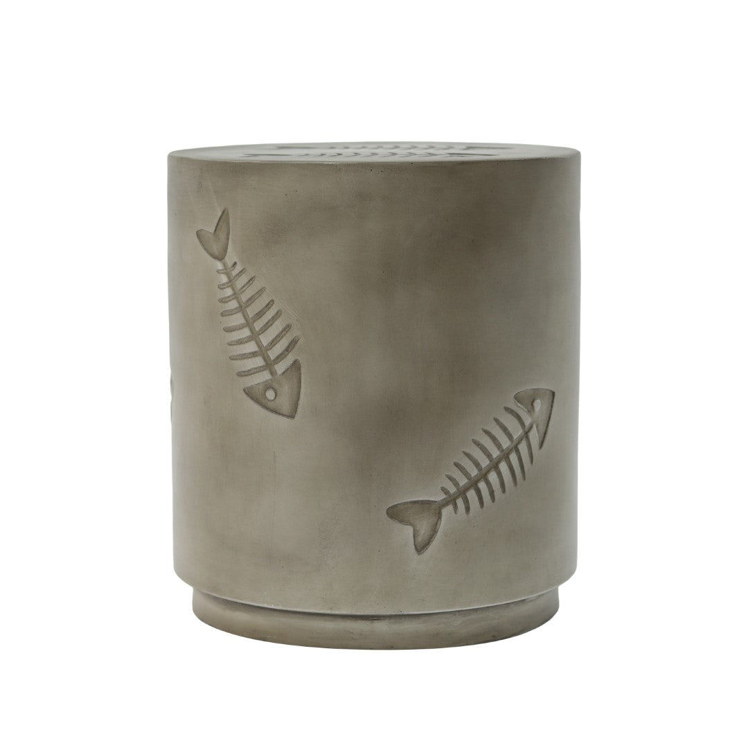 Christopher Knight Home® 16'' Durable & Weatherproof Side Table with Fish Pattern