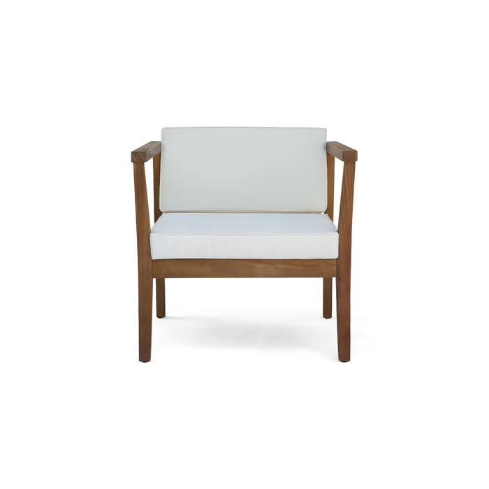 Christopher Knight Home® Newbury 4-Person Acacia Outdoor Conversation Set with Coffee Table