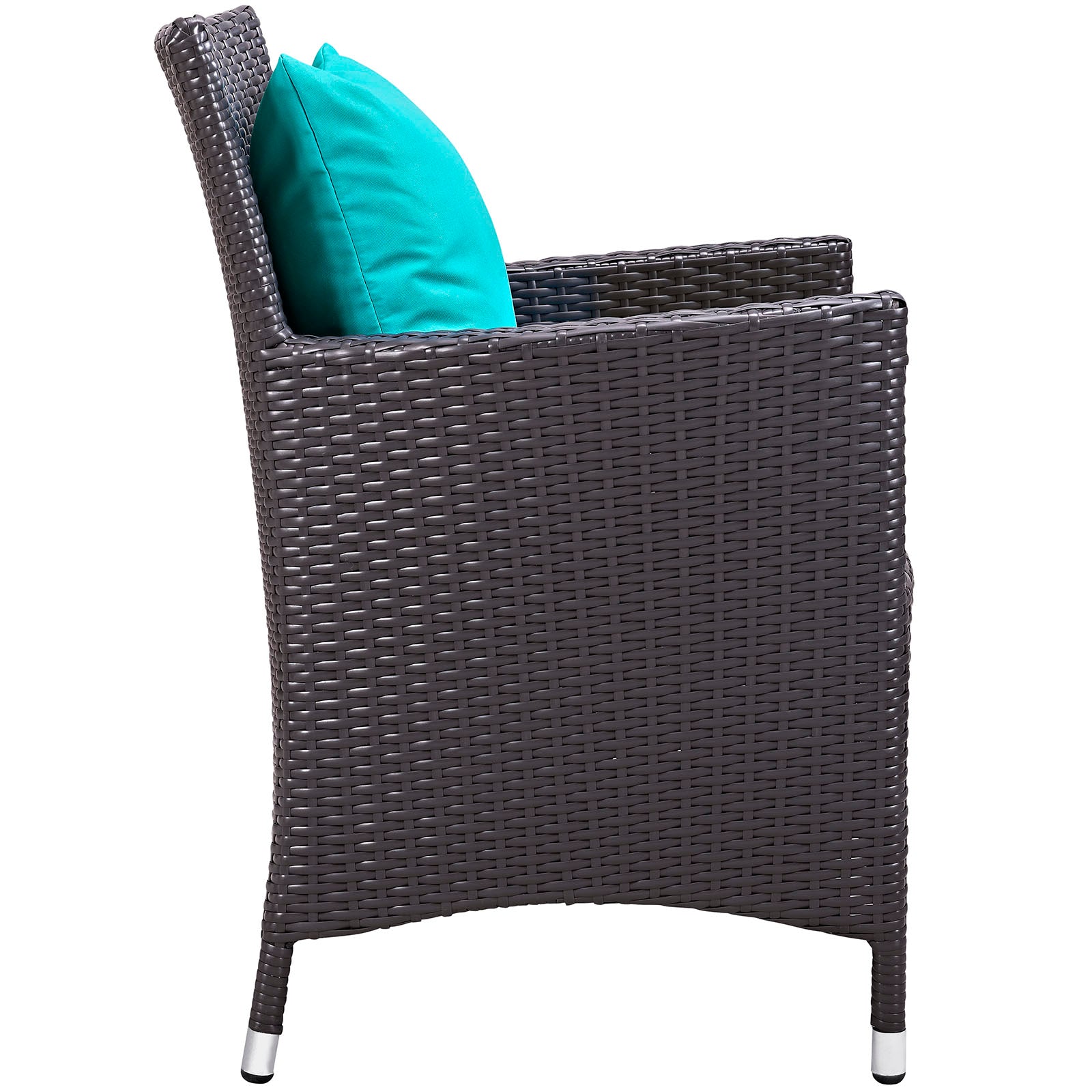 Convene 7-Piece All-Weather Outdoor Dining Set with Stylish Rattan and Durable Cushions