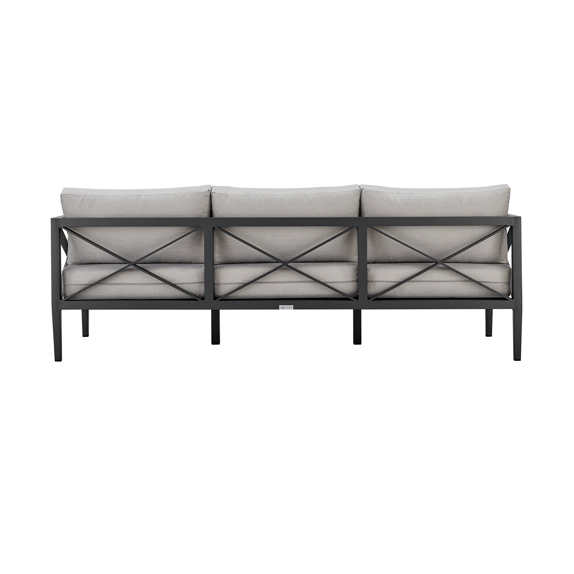 Sonoma 4-Piece Outdoor Conversation Set - Durable Aluminum Frame & Waterproof Comfort Cushions
