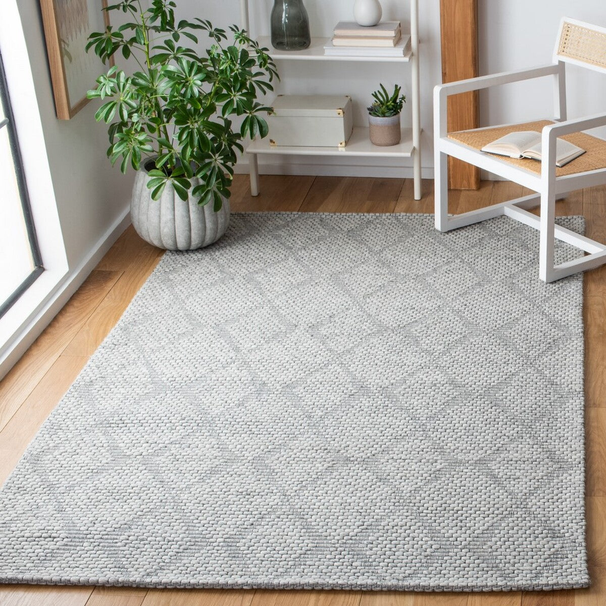 Marbella Modern Power Loomed Luxury Rug - High - Quality 60% Wool Blend for Durable and Stylish Home Decorations