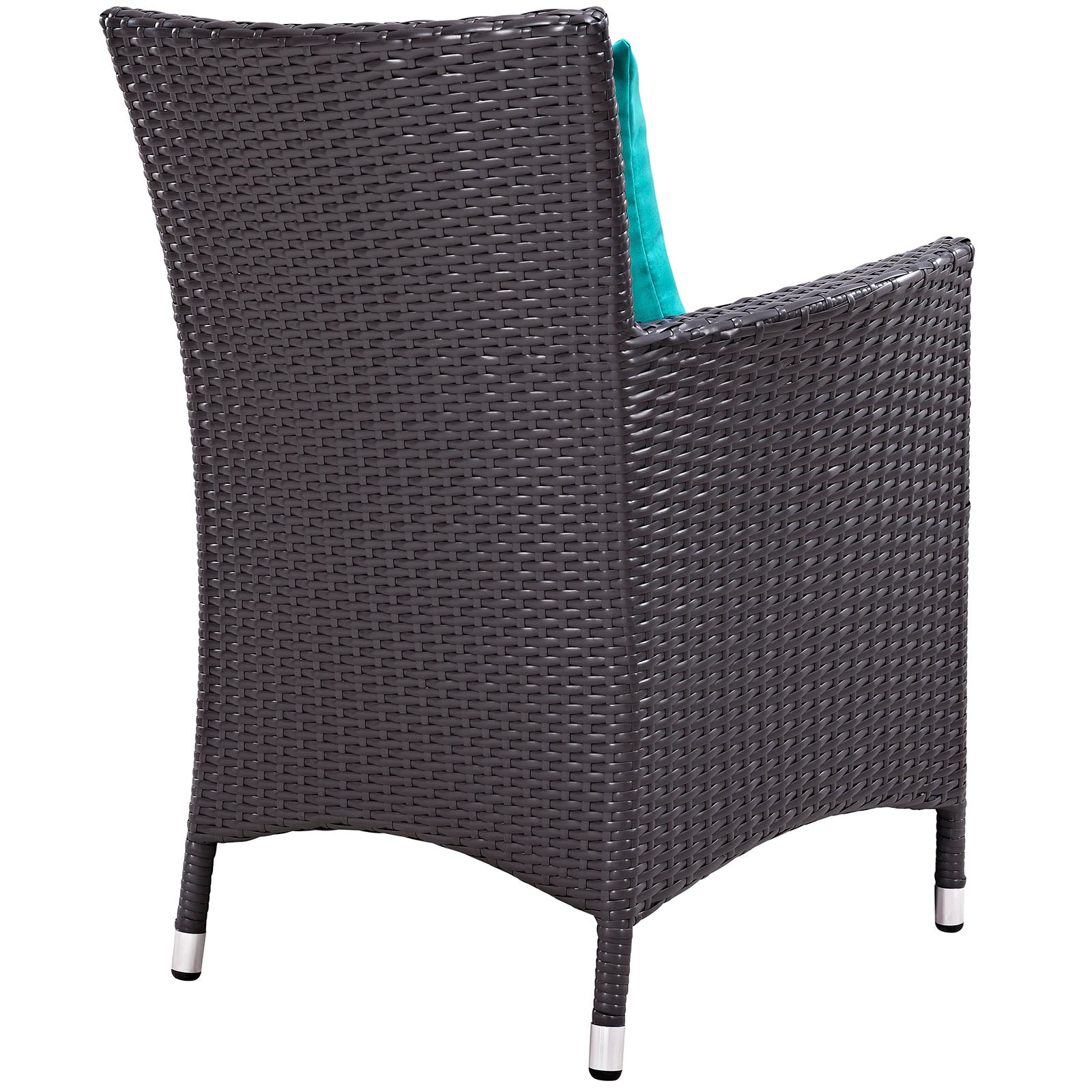 Convene 7-Piece All-Weather Outdoor Dining Set with Stylish Rattan and Durable Cushions