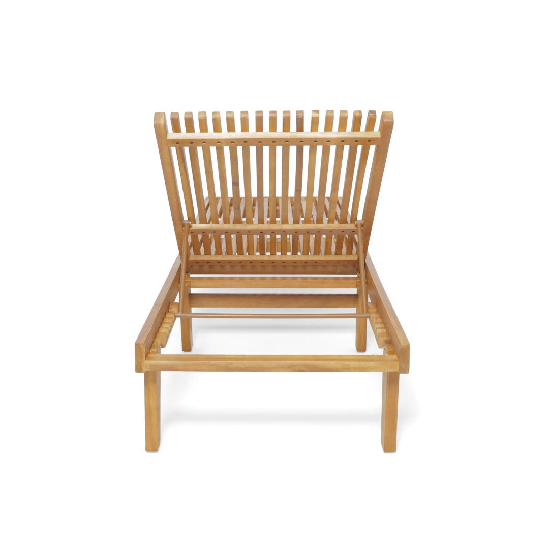 Christopher Knight Home® Nadine Adjustable Acacia Outdoor Chaise Lounge - Various Finishes