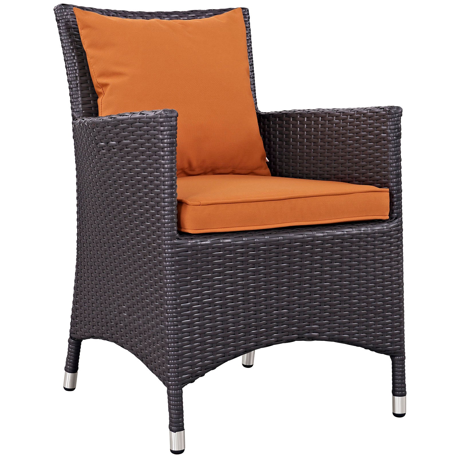 Convene 7-Piece All-Weather Outdoor Dining Set with Stylish Rattan and Durable Cushions