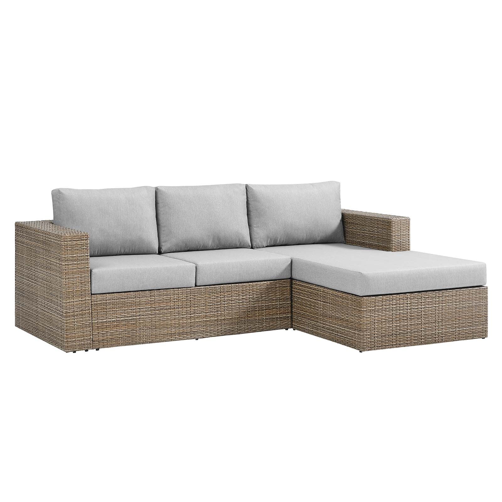 Convene Outdoor Patio Sectional Sofa – Stylish All-Weather Seating for Modern Outdoor Spaces