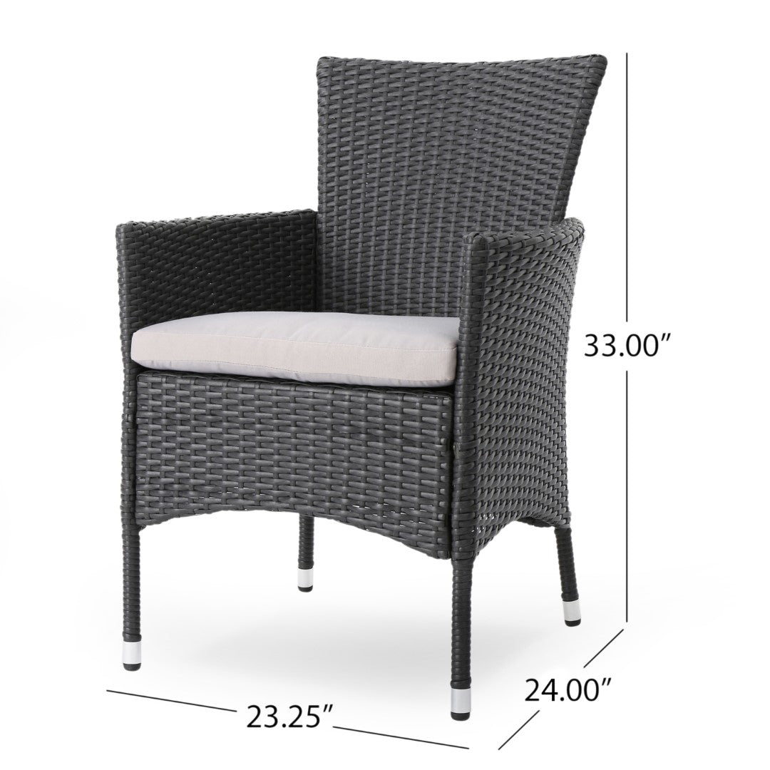 Christopher Knight Home® Malta PE Wicker Outdoor Dining Chairs (Set of 2) - Stylish & Durable