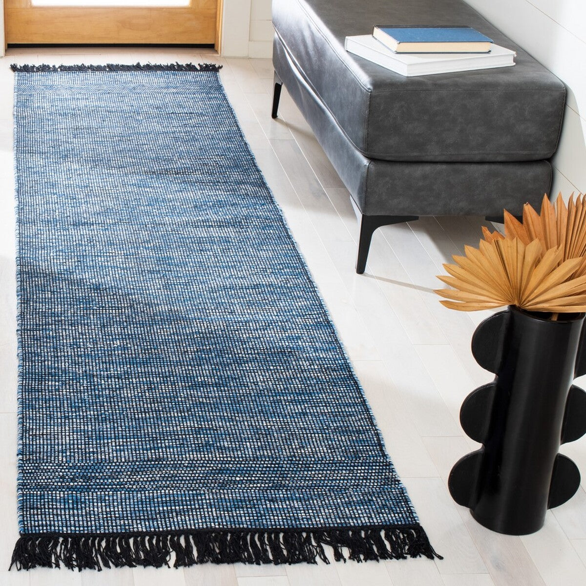 Luxurious Hand - Woven 100% Cotton Rug from India for Any Space