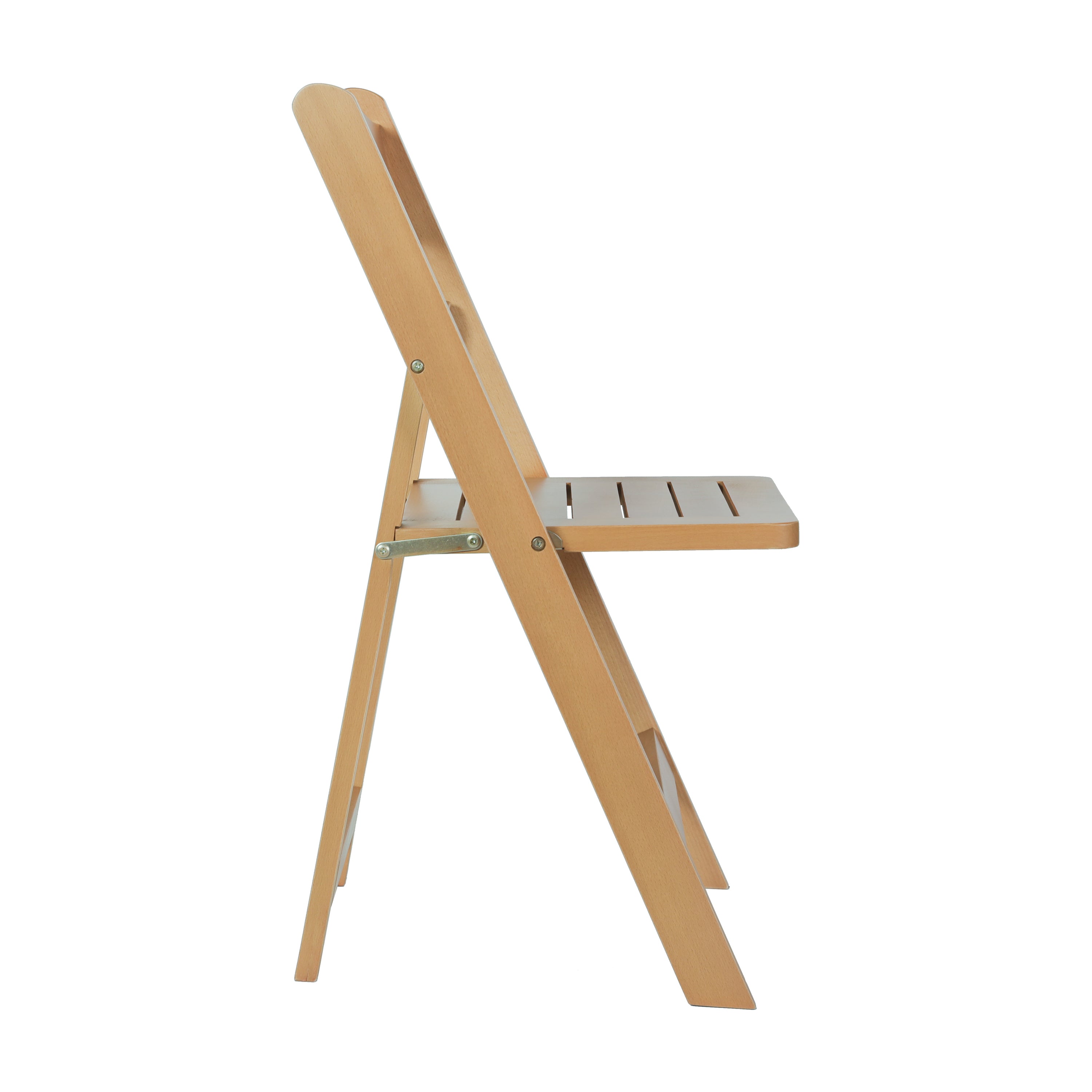 High - Quality Commercial - Use Solid Oak and Beechwood Folding Dining Chair