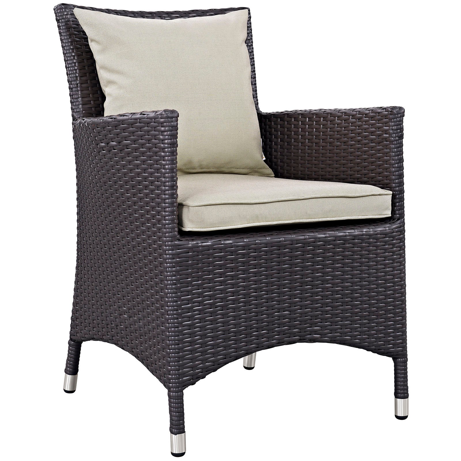Convene 7-Piece All-Weather Outdoor Dining Set with Stylish Rattan and Durable Cushions