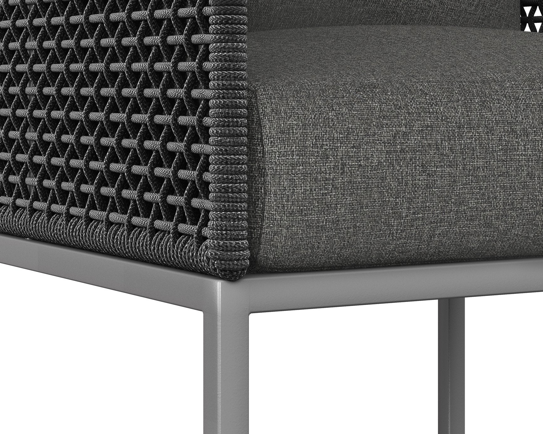 Crete Outdoor Dining Armchair - Elegant, Weatherproof Design for Refined Spaces