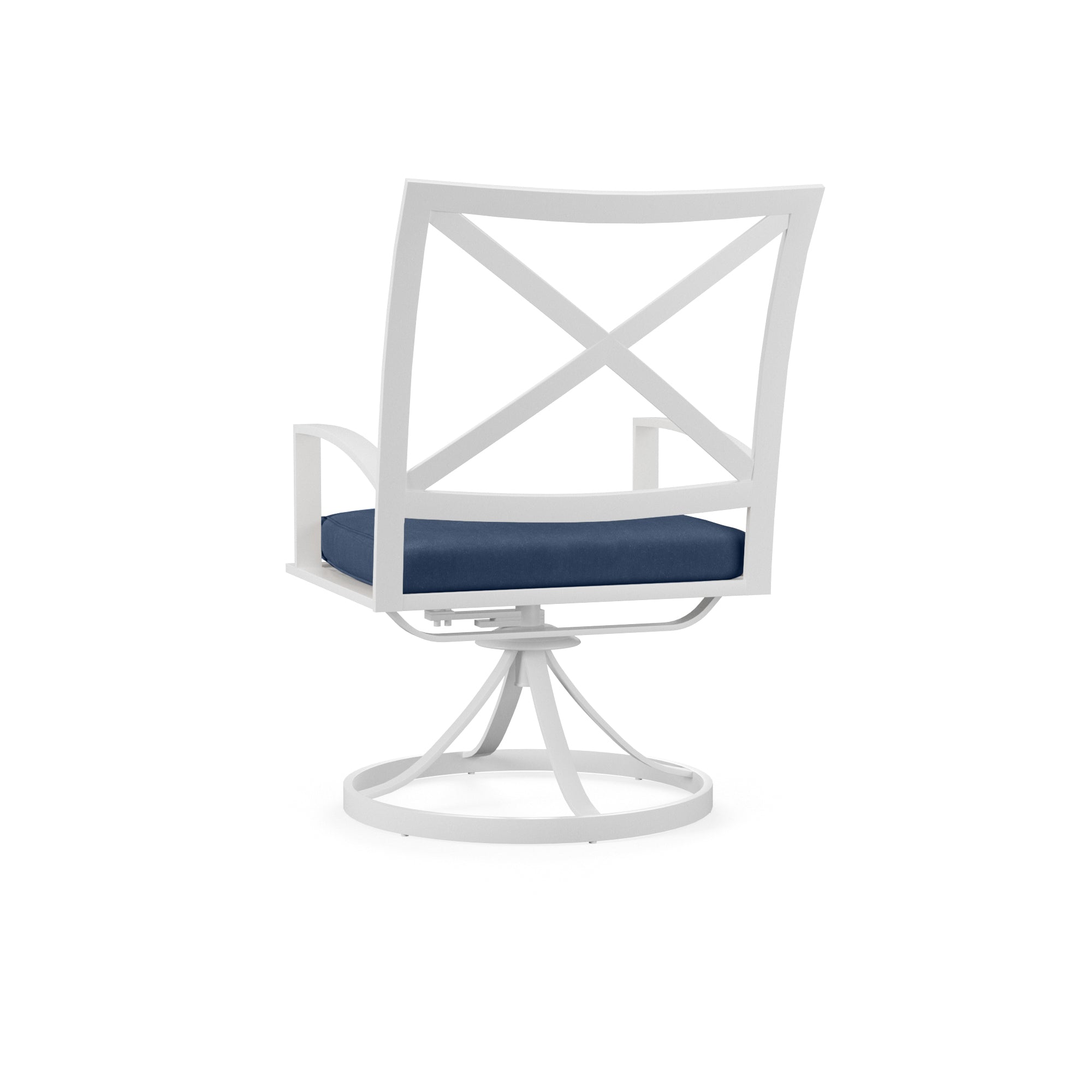 Elegant Bristol Outdoor Dining Chair with Weather-Resistant Foam and Durable Aluminum Frame