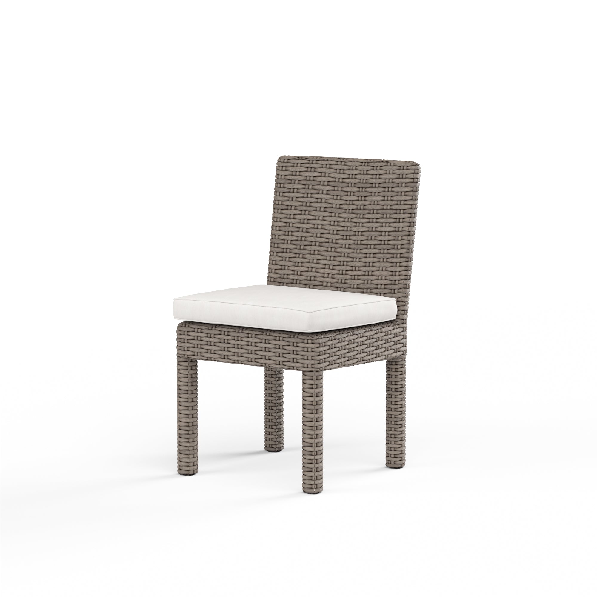 Coronado Dining Chair – Casual Sophistication with Driftwood Resin Wicker and Plush Comfort Seating