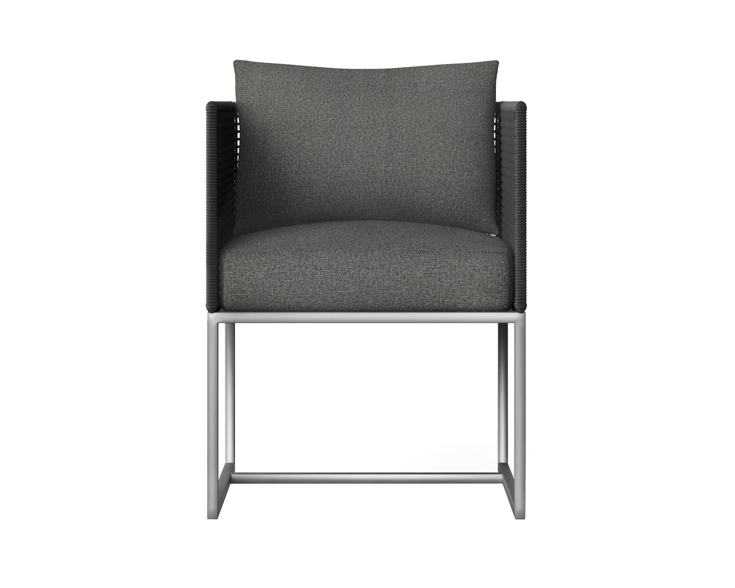 Crete Outdoor Dining Armchair - Elegant, Weatherproof Design for Refined Spaces