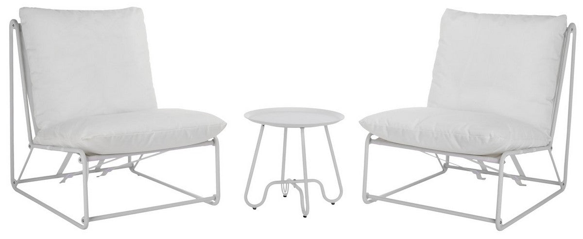 Archie 3 Piece Outdoor Living Set - Stylish Accent Chairs with Table, Comfort & Quality for All Year!