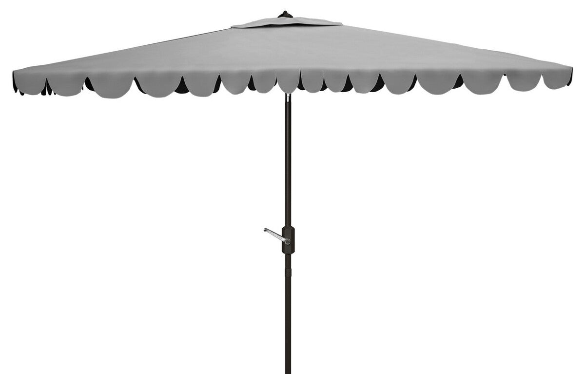 Venice 6.5 X 10 Ft Rectangular Crank Umbrella – Sophisticated Outdoor Shade for Modern Spaces